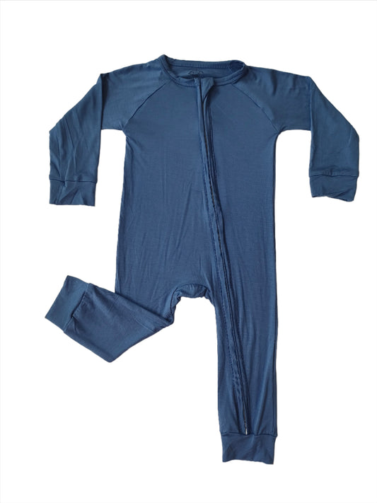 Blue Double Zipper Sleeper